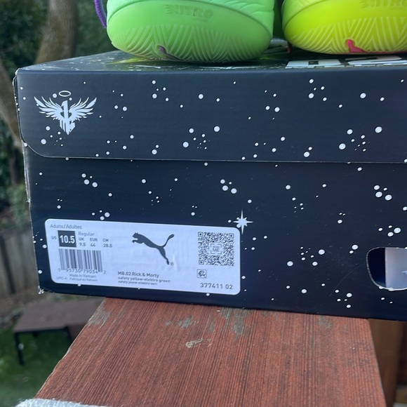 Puma MB.02 Rick & Morty Basketball Shoes Men’s Size 10.5 - Picture 4 of 5